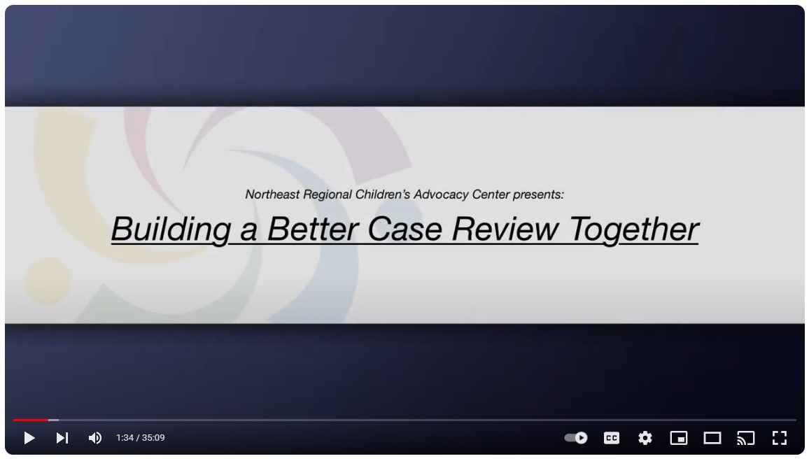 Building a Better Case Review Together Video