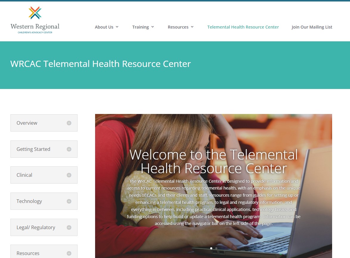 WRCAC Telemental Health Resource Center
