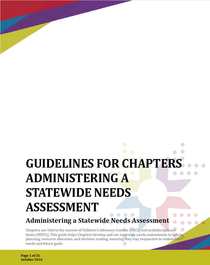 Guidelines for Chapters Administering a Statewide Needs Assessment